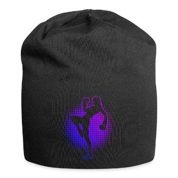 Kickboxing Hommes Kickboxing Boxe Kickboxing - Bonnet en jersey - noir - Devant
