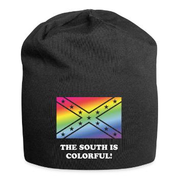 Le sud est coloré! - Bonnet en jersey - noir - Devant