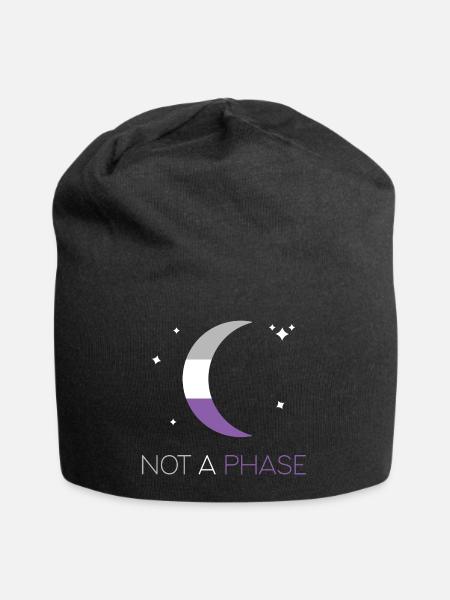 LGBTQ Pride Month - Keine Phase - Asexuell - Jersey-Beanie - Schwarz