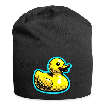 Caneton Canard Canard Canard - Bonnet en jersey - noir - Devant