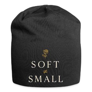 Elegant Feminine Lifestyle, Gentle - Jersey Beanie - black - Front