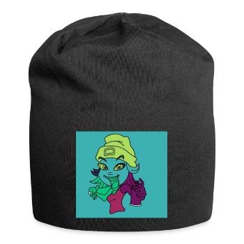 Neon Graffiti Mascot - Jersey Beanie - black - Front