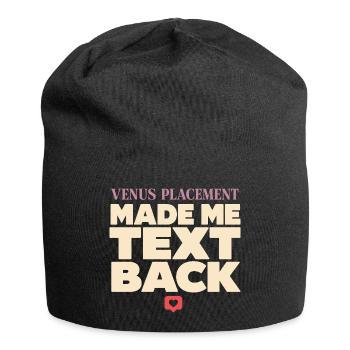 Venus sign Venus astrology - Jersey Beanie - black - Front
