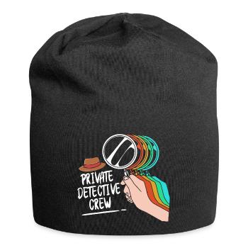 Détective - Bonnet en jersey - noir - Devant