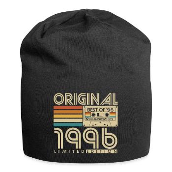 Cadeau vintage rétro vintage d’anniversaire 1996 - Bonnet en jersey - noir - Devant