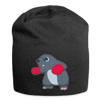 Mole Boxer Boxing Gloves Boxing - Jersey Beanie - black - Front