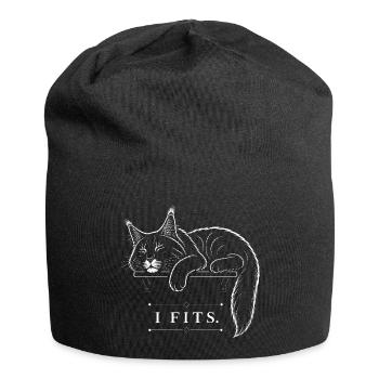 Maine Coon – I Fits - Jersey Beanie - black - Front