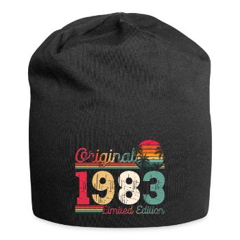 Born 1983 40th birthday Gift man/ woman - Jersey Beanie - black - Front