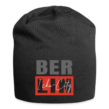 Berlin Icke City - Jersey-Beanie - Schwarz - Vorne