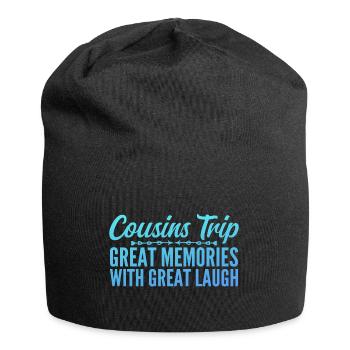 Cousin Trip 2025 - Bonnet en jersey - noir - Devant