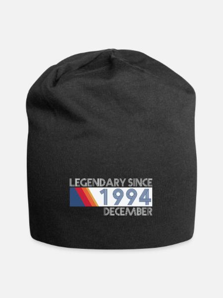 Retro SiFi Legendary since December 1994 - Geburts - Jersey-Beanie - Schwarz