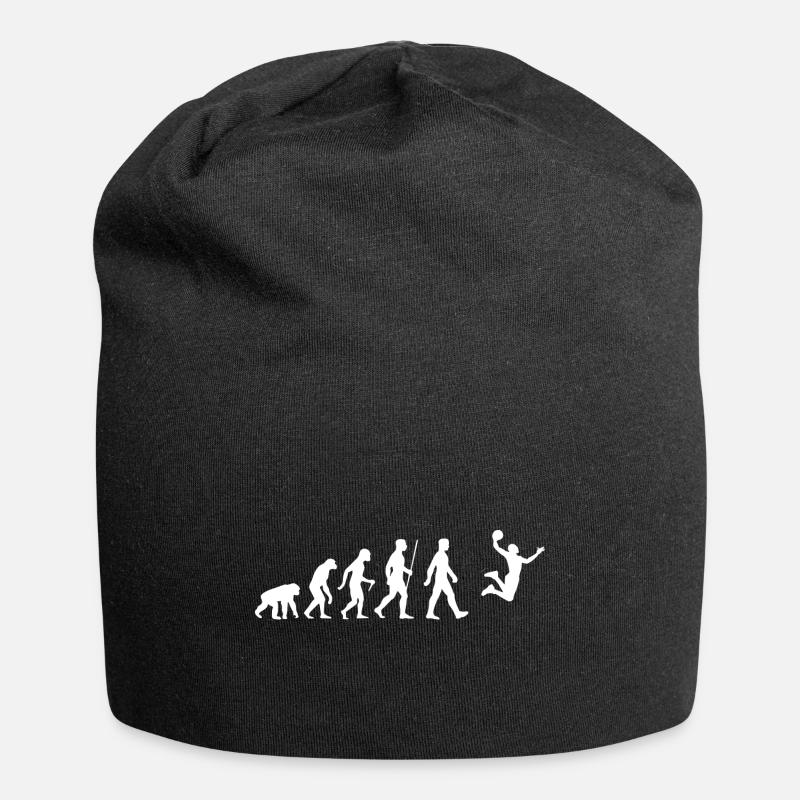 Evolution Basketball Spieler Dunking Geschenk - Jersey-Beanie - Schwarz