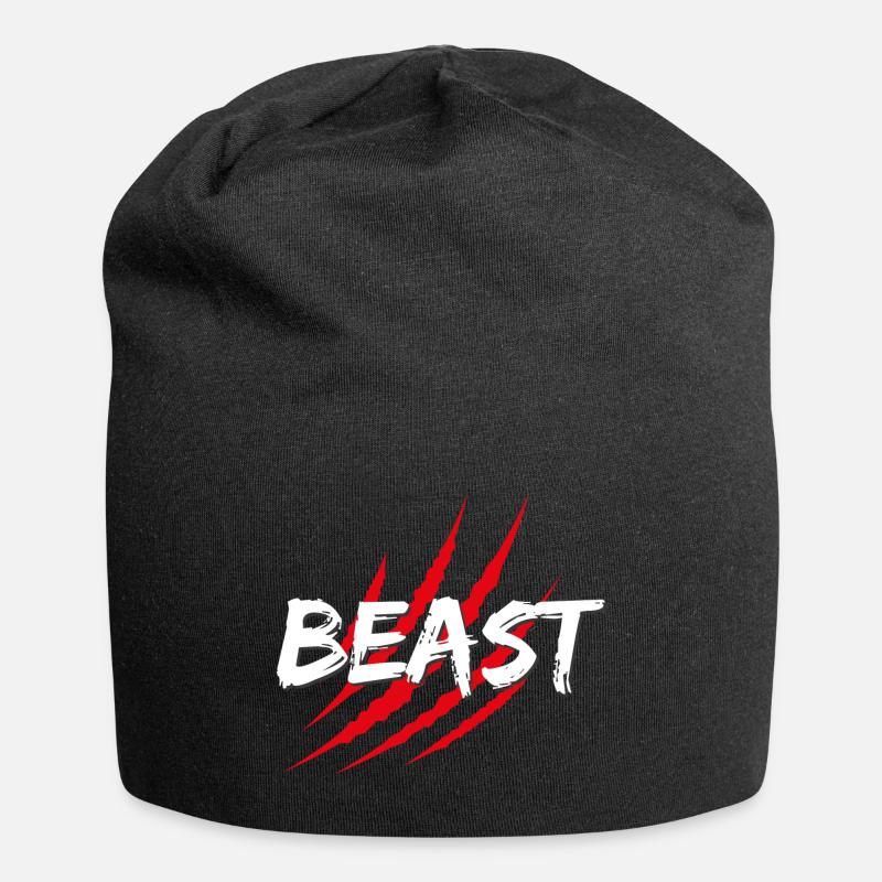 BEAST - wildcat - Jersey-Beanie - Schwarz
