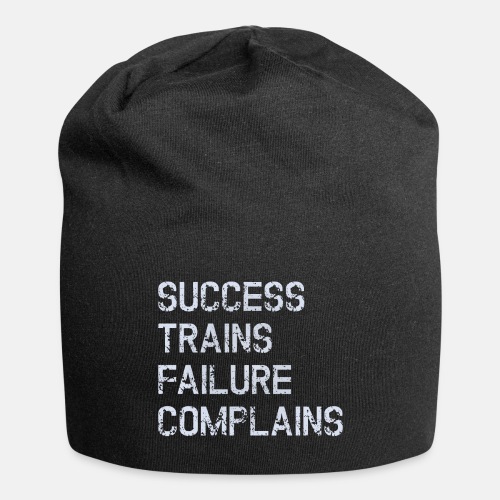 Success trains failure complains