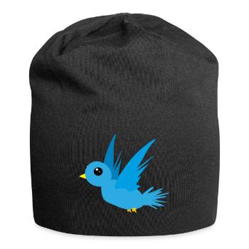 b i r d448 - Jersey-Beanie - Schwarz - Vorne