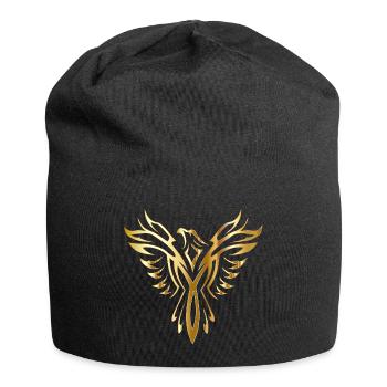Golden Phoenix - Jersey Beanie - black - Front