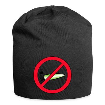 Kiffen Do not prohibit Canabis Weed marijuana - Jersey Beanie - black - Front