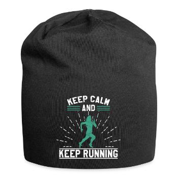 marathon - Jersey Beanie - black - Front