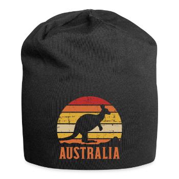 Australie - Bonnet en jersey - noir - Devant