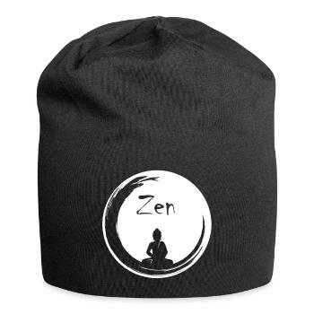 Bulle zen - Bonnet en jersey - noir - Devant
