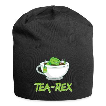 Tea-Rex (T-Rex) Tyrannosaurus Rex - Jersey-Beanie - Schwarz - Vorne