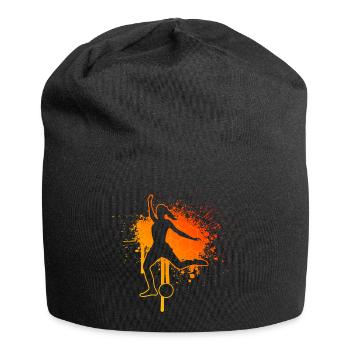 Football Women Footballers Men's Football Games - Jersey Beanie - black - Front