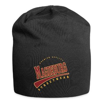Magdeburg Allemagne College High School Style - Bonnet en jersey - noir - Devant