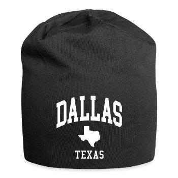 Dallas - Jersey Beanie - black - Front