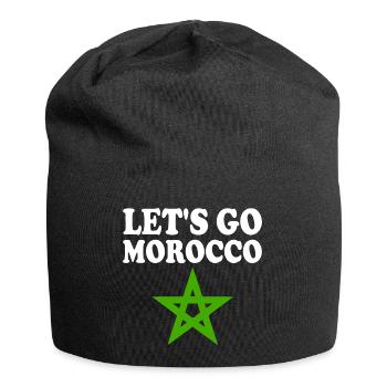Maroc - Bonnet en jersey - noir - Devant