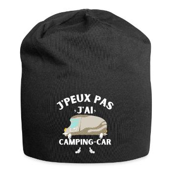 J Peux Pas J AI Camping Car - Bonnet en jersey - noir - Devant