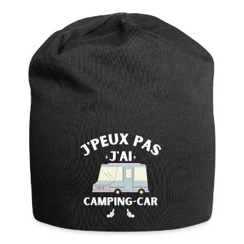 J Peux Pas J AI Camping Car - Bonnet en jersey - noir - Devant