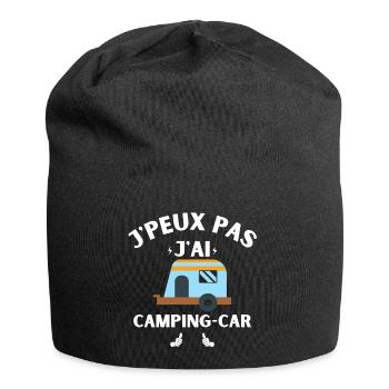J Peux Pas J AI Camping Car - Bonnet en jersey - noir - Devant