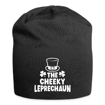 The Cheeky Leprechaun - Jersey Beanie - black - Front
