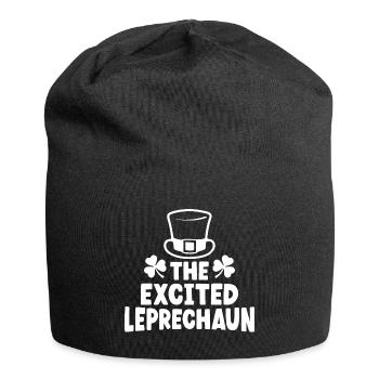 Le lutin excité - Bonnet en jersey - noir - Devant