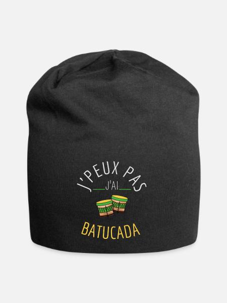 J'Peux Pas J'Ai Batucada - Bonnet en jersey - noir