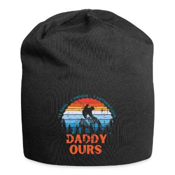 Daddy Ours - Jersey-Beanie - Schwarz - Vorne