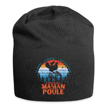 Fabuleuse Maman Poule - Bonnet en jersey - noir - Devant