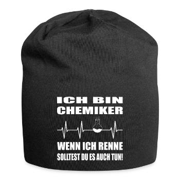 Chemie - Jersey-Beanie - Schwarz - Vorne