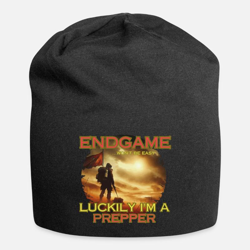 Endgame Prepper - Jersey-Beanie - Schwarz