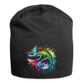 Chameleon - Jersey Beanie - black - Front
