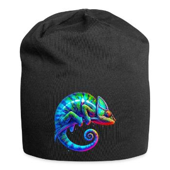 Caméléon - Bonnet en jersey - noir - Devant