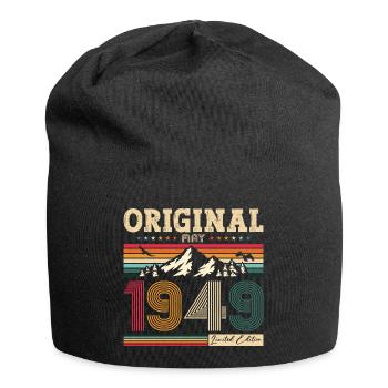 Legende Mai 1949 Jahrgang 1949 Geburtstag 1949 - Jersey-Beanie - Schwarz - Vorne