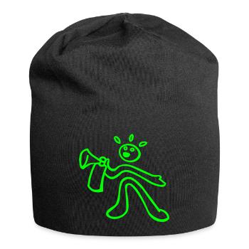 voice raver - Jersey Beanie - black - Front