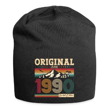 35ème anniversaire Original Juin 1990 Millésime 1990 - Bonnet en jersey - noir - Devant