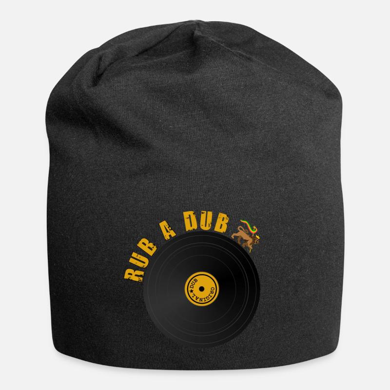 Roots Dub Reggae - Bonnet en jersey - noir