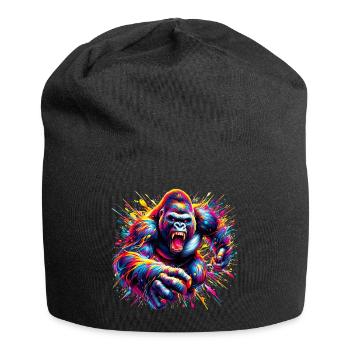 Gorilla - Jersey Beanie - black - Front