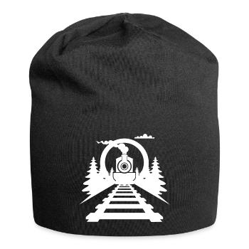 Chemin de fer - Bonnet en jersey - noir - Devant