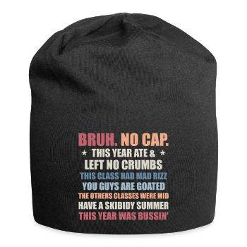 Gen A Slang Teachers Happy Last Day of School 2025 - Bonnet en jersey - noir - Devant