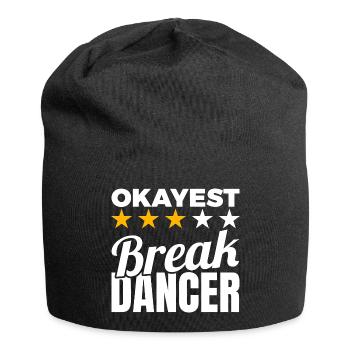 Durchschnittlicher B Boy - Jersey-Beanie - Schwarz - Vorne