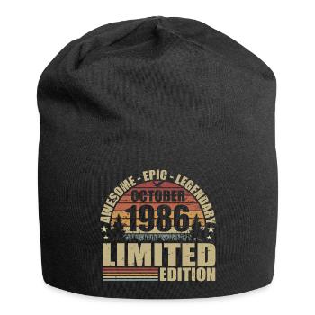 39th Retro Anniversary October 1986 - October 1986 - Jersey Beanie - black - Front